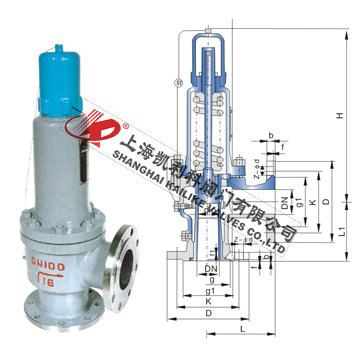 A41H、A41Y彈簧微啟封閉式安全閥